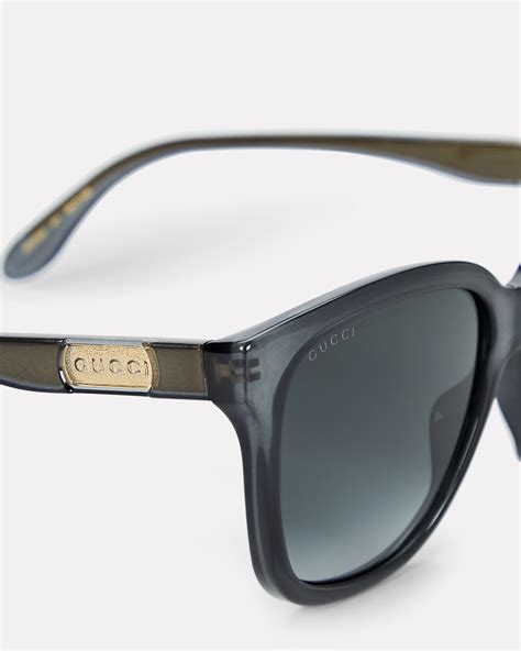 gucci oversized square sunglasses intermix®