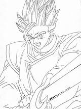 Gohan Coloring Super Saiyan Son Ssj Pages Search Again Bar Case Looking Don Print Use Find Top sketch template