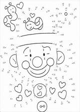 Coloring Dots Connect Pages Printable Print sketch template