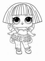 Lol Winter Disco Coloring Pages Surprise Dolls Omg Doll Wonder sketch template