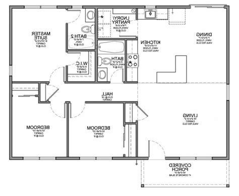 simple house floor plan drawing jhmrad