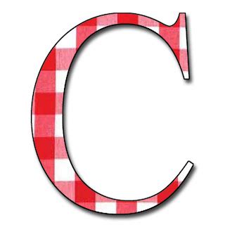 granny enchanteds blog red gingham  scrapbook alphabet letters jpg png