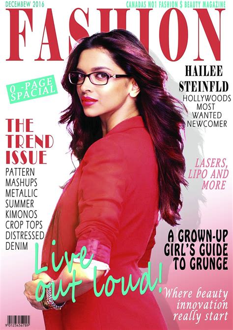 great magazine cover designs  tips  create  fashion magazine