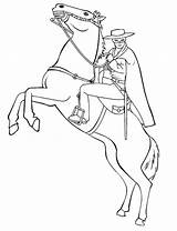Zorro Coloring Pages Getdrawings sketch template