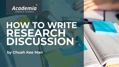 write  discussion section  research writing youtube