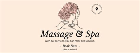 cosmetics spa massage facebook cover brandcrowd facebook cover maker