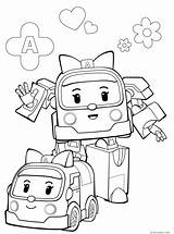 Poli Robocar Coloring Pages Drawing Colouring Sheet Resolution High Book Getdrawings sketch template