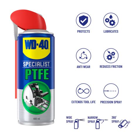 Wd 40 Specialist High Performance Ptfe 400ml Toolstation