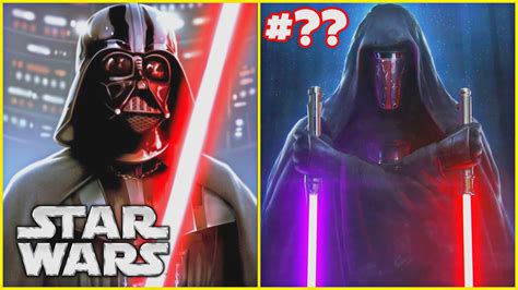 Top 10 Most Powerful Sith Lords Star Wars Youtube