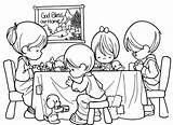 Coloring Christian Pages Printable Kids sketch template