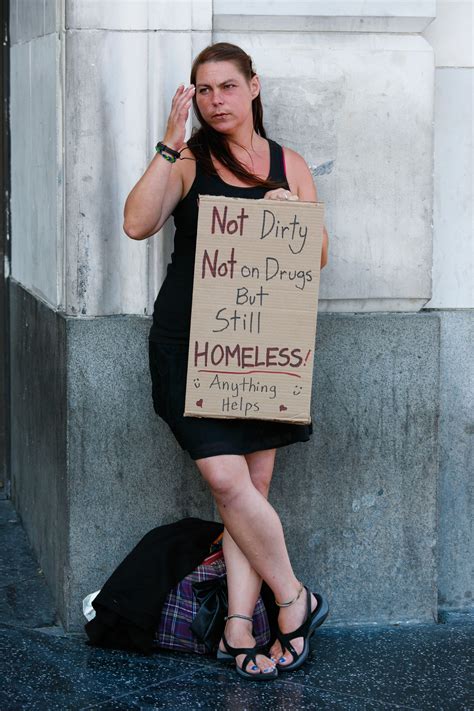 image of homeless female oer commons