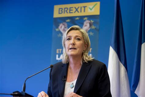 brexit qa  frances marine le   british eu exit time