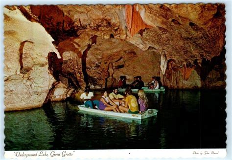 Runaway Bay Jamaica ~ Underground Lake Green Grotto 1972 ~ 4 X6
