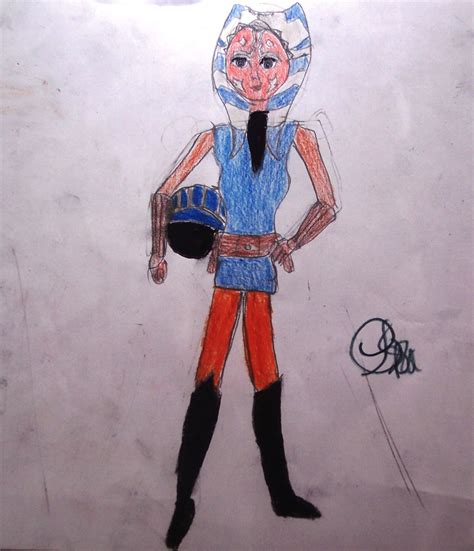 ahsoka tano fan art canonsx 210