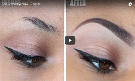 the perfect eyebrows tutorial for beginners easy life hacks