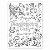 Coloring Thanksgiving Pages Lds Printable Printables Color Live Handouts Daily Ldpd sketch template