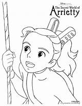 Arrietty Ghibli Newlycrunchymamaof3 Jesse Lamantia sketch template