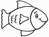 Fish Drawing Kids Drawings Simple Shape Draw Coloring Clipart Pages Clip Shapes Body Toddlers Scales Small Printable Basic Oval Easy sketch template