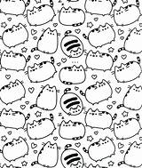 Pusheen Coloring Pages Doodle Cat Book Printable Thanksgiving Small Kids Sheets Print Info Books Cute Pokemon Printables Color Xcolorings Cats sketch template