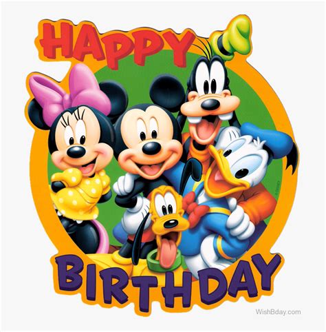 Happy Birthday Cartoon Images Disney Character Happy