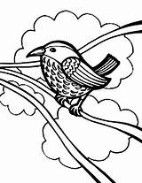 Bestcoloringpagesforkids Wires Robins sketch template
