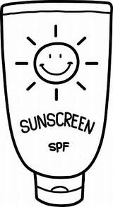 Sunscreen Clipart Sun Coloring Cream Lotion Spf Pages Sunblock Clip Protection Color Clipground Printable Clipartmag Getdrawings Getcolorings sketch template