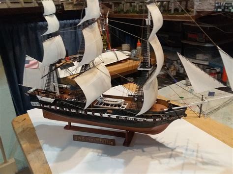 Uss Constitution Plastic Model Sailing Ship Kit 1 146 Scale