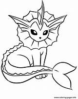Coloring Pages Glaceon Getdrawings sketch template