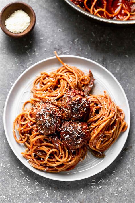 spaghetti  meatballs