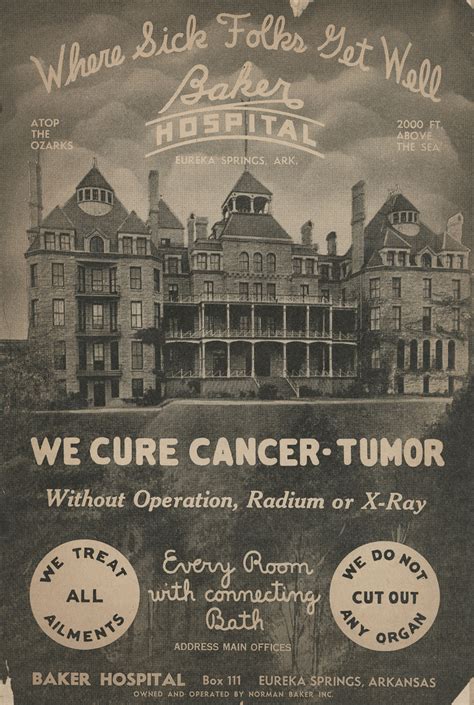 haunting history   hucksters cancer cure   yorker
