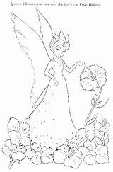 Pixie Coloring Pages Hollow Getcolorings Printable Getdrawings sketch template