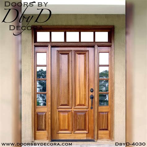 solid wood front doors