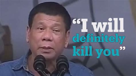 philippine president threatens  kill corrupt politicians qanon news
