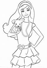 Barbie Kolorowanka Colorir Kolorowanki Wydruku Dziewczynek Desenhos Obrazek Princesas sketch template
