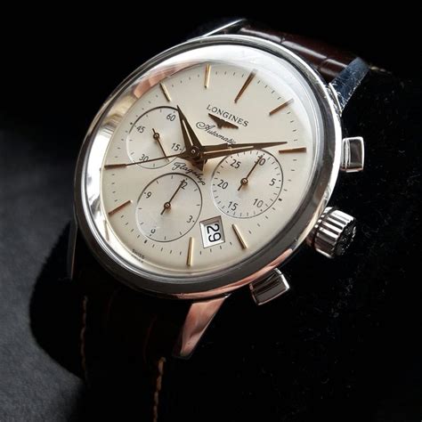 longines flagship heritage chronograph calibre eta  longines watches chrono