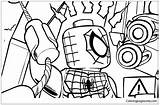 Coloring Pages Rhino Sandman Super Villain Superhero Color Supervillain Online Popular sketch template