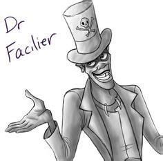 facilier colouring pages dr facilier pinterest drawing challenge