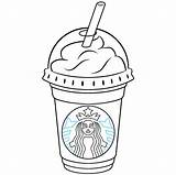 Starbucks Frappuccino Easydrawingguides sketch template