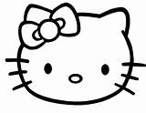Coloring Cute Pages Cat Face Easy Emoji Apple Color Print Printable Getcolorings Colorings sketch template