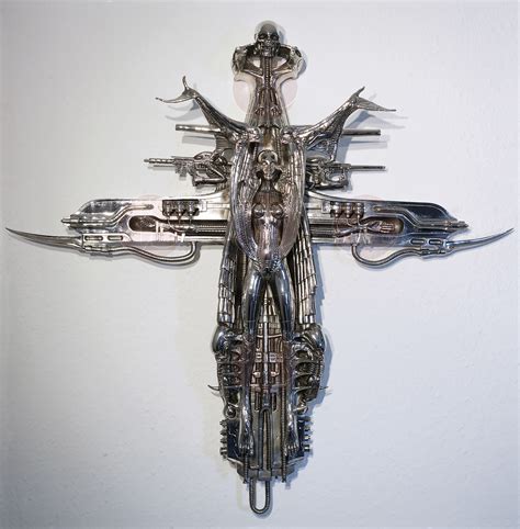 Spell 1 Sculpture By H R Giger