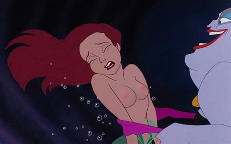 2018913 Ariel Badlydrawn The Little Mermaid Ursula Edit