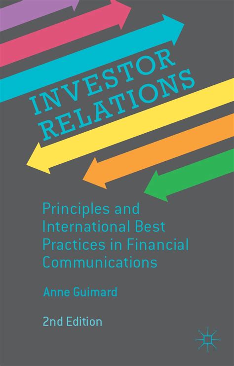 investor relations book cover cpalgrave macmillan corporate executive financial analyst
