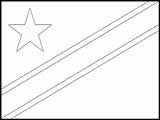 Congo Flagsweb sketch template