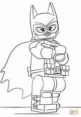Coloring Lego Batgirl Pages sketch template