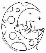 Coloring Pages Moon Man Annabelle Rolling Stones Mighty Mouse Getcolorings Getdrawings Tuesday Drawing Colorings sketch template