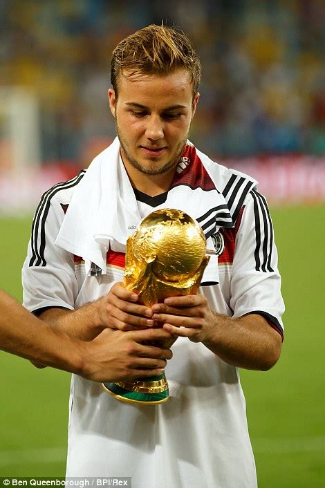 mario gotze won world cup for germany and has become national hero