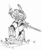 Warhammer sketch template