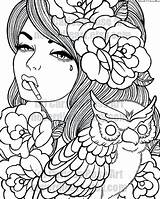 Tattoo Coloring Pages Getcolorings Printable Color sketch template