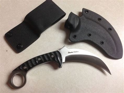 Custom Tactical Knives Bark River Custom Karambit Knife