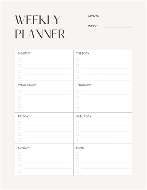 paper party supplies canva planner template editable planner